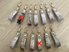 【選べる２個セット】リバティ ハンドメイド キーホルダー