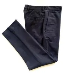 秋冬　インコテックスINCOTEX ネイビー　コットンスラックス　チノ