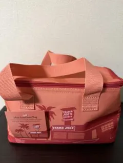 ピンク Trader Joe’s 保冷バッグ ミニサイズ