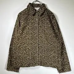 チャージ【M】春✨花柄シャツ コットン100% 長袖 袖スリットレディース春秋冬