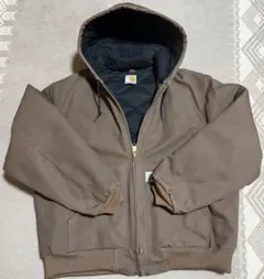 Carhartt ブラウン フード付きジャケット