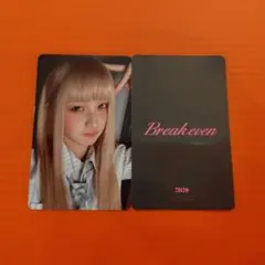 イロハ ILLIT BREAK EVEN GLLIT タワレコ ラキドロ トレカ