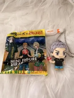 ROUND 1 限定 東京リベンジャーズ ミニフィギュアストラップ 三ツ谷隆
