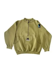 90s adidas EQUIPMENT アディダス　ハーフジップスウェット