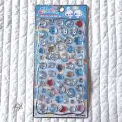 国内正規品　ぷくぷくあわわちゃん　プチドロップステッカー