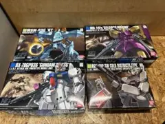 HG UC シリーズ ガンプラ 4箱 ジム ハイゴック GP03S ゲルググ