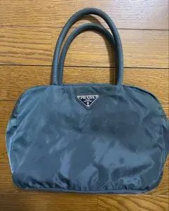 PRADA ナイロン トートバッグ カーキ