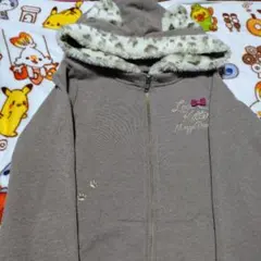 メゾピアノ　140cm ネコちゃんパーカー