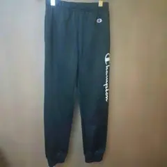 Champion キッズ ロングパンツ ブラック