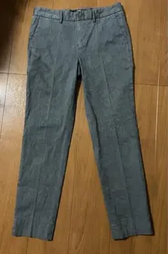 PT01 NEW YORK スラックス　ブルーグリーン系　総柄　新品未使用