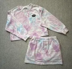 エックスガール タイダイ柄 長袖 セットアップ