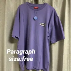 Paragraph 地球儀デザイン Tシャツ L