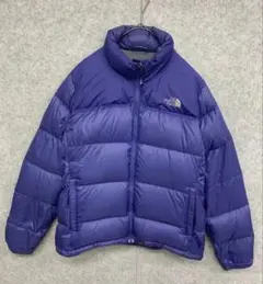 【THE NORTH FACE】700フィル ダウンジャケット パープル ヌプシ