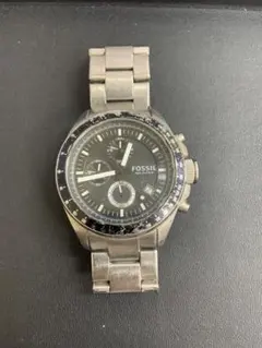 新品電池/稼動 FOSSIL BLUE メンズ アメカジ クォーツ ヴィンテージ
