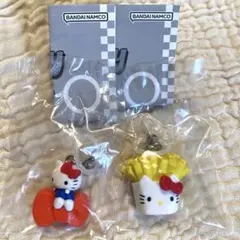 ハローキティ アメリカンデザイン めじるしアクセサリー リボン ポテト