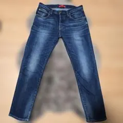 RED CARD BEAMS別注 ダークブルー ストレートデニム