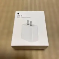 ［空箱】　Apple 20W USB-C Power Adapter
