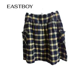 EASTBOY カジュアル デート ビジネス チェック柄 スカートギャル