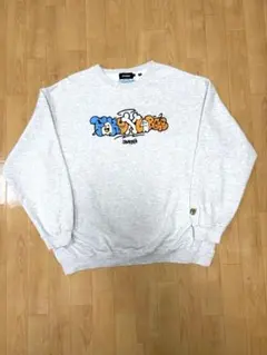 XLARGE グラフィティロゴ クルーネックスウェット 22AW グレー　XL