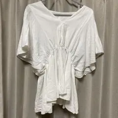 GRL ホワイト 半袖 トップス フリーサイズ