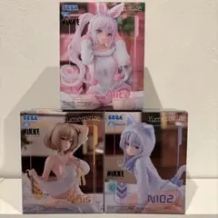 勝利の女神:NIKKE yumemirizeフィギュア3点セット まとめ売り
