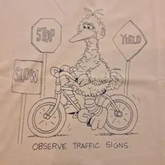 値下不可　SESAME STREET ビッグバード Tシャツ 140のサムネイル