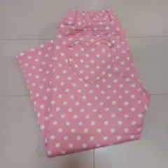 ピンク 水玉 　パンツ　 ハートポケット　130cm