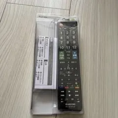 エレコム12メーカー対応マルチテレビ用リモコン ERC-TV01LBK-MUのサムネイル