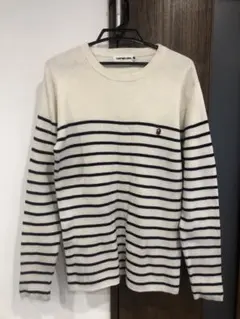 A BATHING APE ストライプ ニットセーターのサムネイル