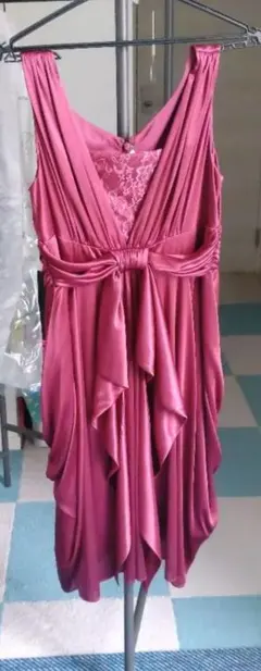 ノースリーブ　イブニングドレス