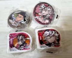 鬼滅の刃 猗窩座 童磨 消しゴムセット　缶バッチ