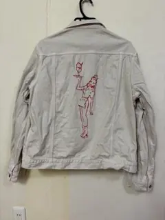 ice cream 白Gジャン　白デニムジャケット　BAPEのサムネイル