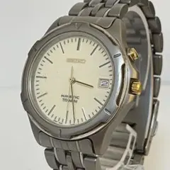 SEIKO Kinetic GMT 100m 防水腕時計 ジャンク SEIKO Kinetic GMT 100m 防水腕時計 ジャンク - メルカリ