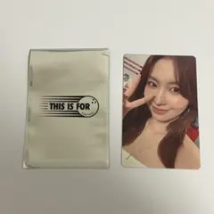 TWICE ポップアップ モモ トレカTHIS IS FOR