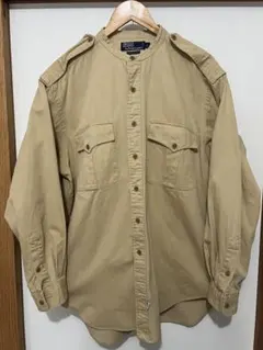 Polo Ralph Lauren ノーカラーエポレットシャツ