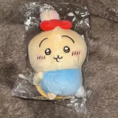 【公式】ちいかわ うさぎ サンリオ ハローキティ 持ちますマスコット ぬいぐるみ ちいかわ×サンリオキャラクターズ 持ちますマスコット（ちいかわ