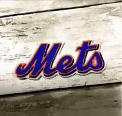 【新品❣️】NY mets メッツ　アイロンワッペン　大