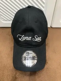 LUNA SEA　帽子　 NEW ERA コラボCAP　ニューエラ　キャップ NEW ERA - LUNA SEAニューエラNEWERA黒キャップCAPブラック帽子