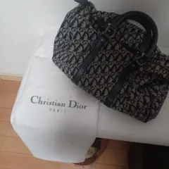 Christian Dior ボストンバッグ ブラック/ベージュのサムネイル