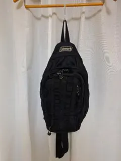 Coleman ブラック ワンショルダー スリングバッグ y2k
