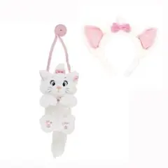 【美品】ディズニー マリーちゃん カチューシャ ショルダーバッグセット 売り切れ