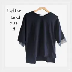 Futier Land フューティアランド ネイビー 半袖 Tシャツ Mサイズのサムネイル