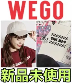 WEGO 無地ローキャップ　ユニセックス 未使用です