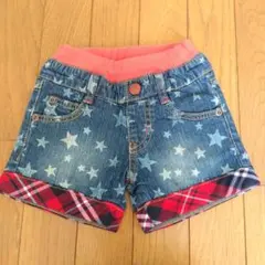 МPS 星柄デニムショートパンツ 100センチ
