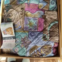 最終価格　用途色々　キルト上掛け　　200✕200cm 　日本製