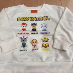 PAW PATROL トレーナー クリーム色