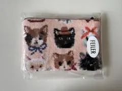 新品】フェイラー猫チェーン付きフラットポーチ キーケース - メルカリ