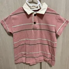 BREEZE ストライプ ポロシャツ サイズ80