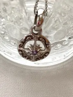 ★安心匿名発送★アンティーク・SAADペンダント、ネックレス・シルバー①