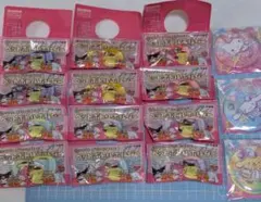 サンリオ ペットボトルホルダー 全6種x2セット 缶ミラー 3個